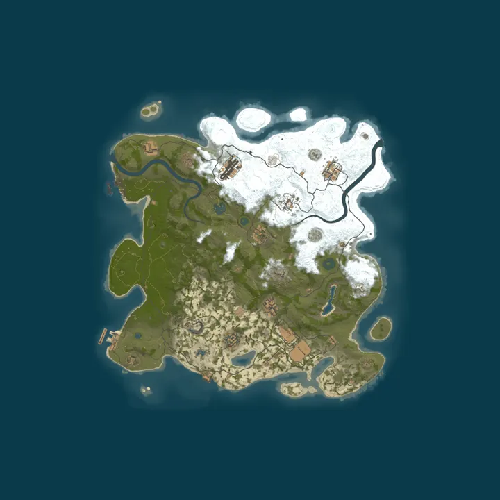 Map of RUST PIRATE X10 [EVENT|LOOT++|SKIN|BOTS] РОССИЯ 9.10