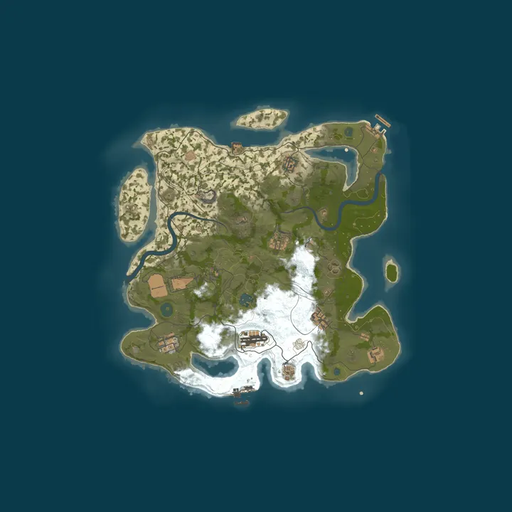 Map of RusTuga 100% Vanilla