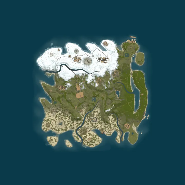 Map of New Eden Rising test map