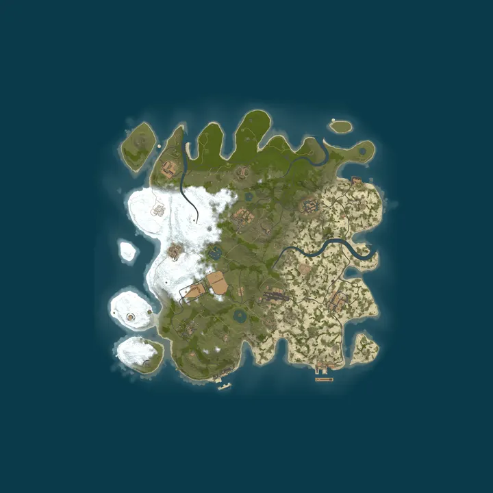 Map of Rust Apocalypse